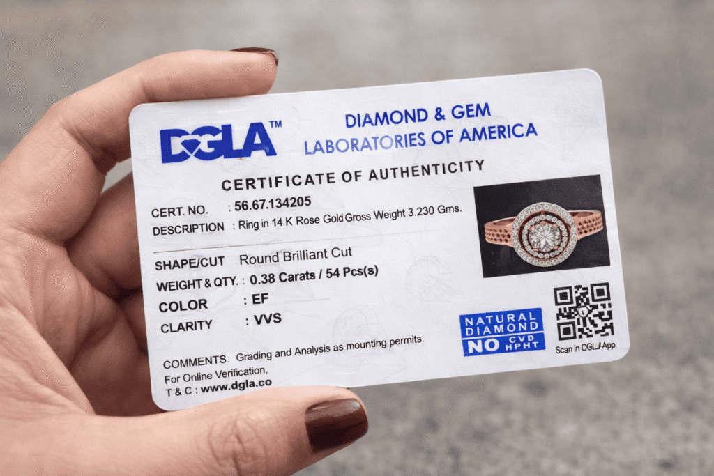dgla certificte pc exim