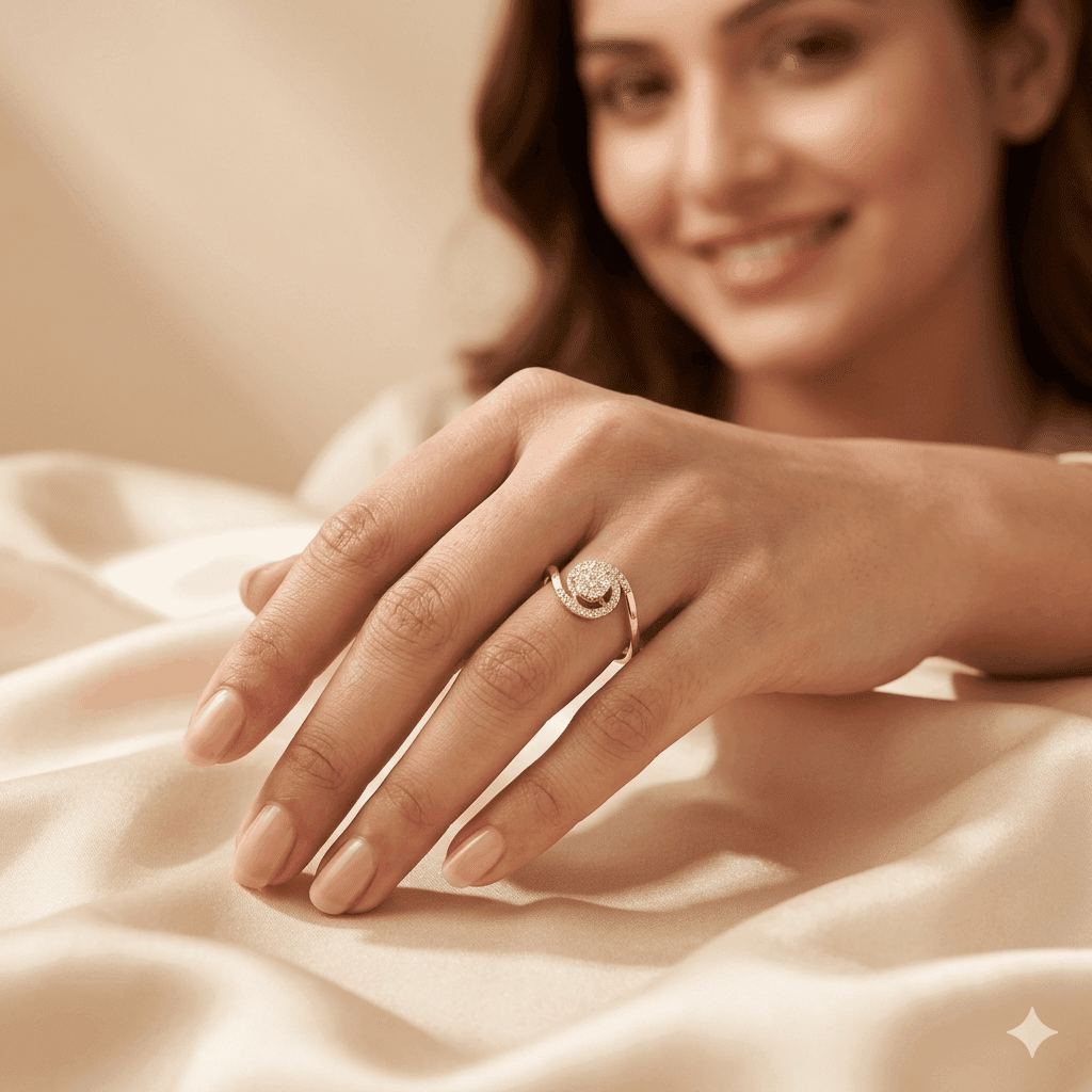Elaris Halo Diamond Ring