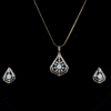 Elvarra Diamond Pendant Set