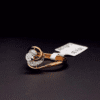 Veloura Swirl Diamond Ring.